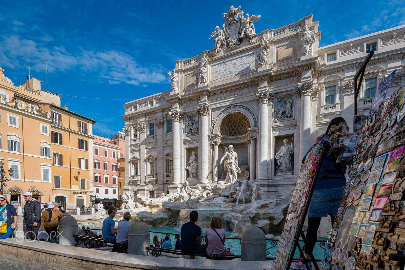 Nikon AF-S Nikkor 24-70mm F2.8E ED VR sample photo. Trevi fountain photography