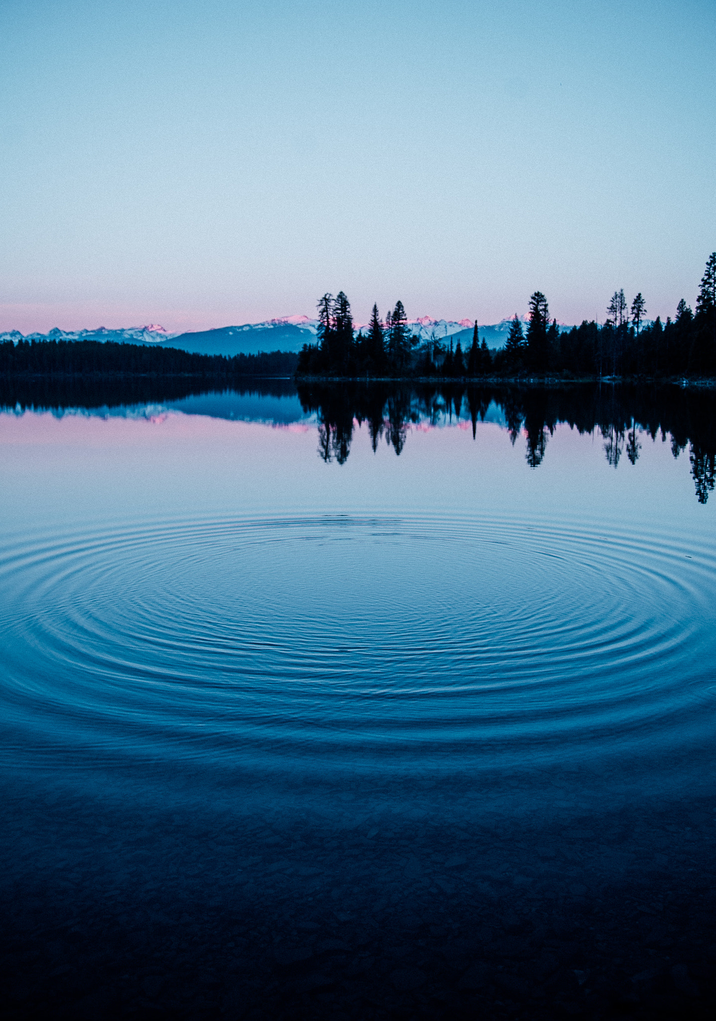 Sony a7S + Canon EF 24-105mm F4L IS USM sample photo. A ripple on holland lake photography