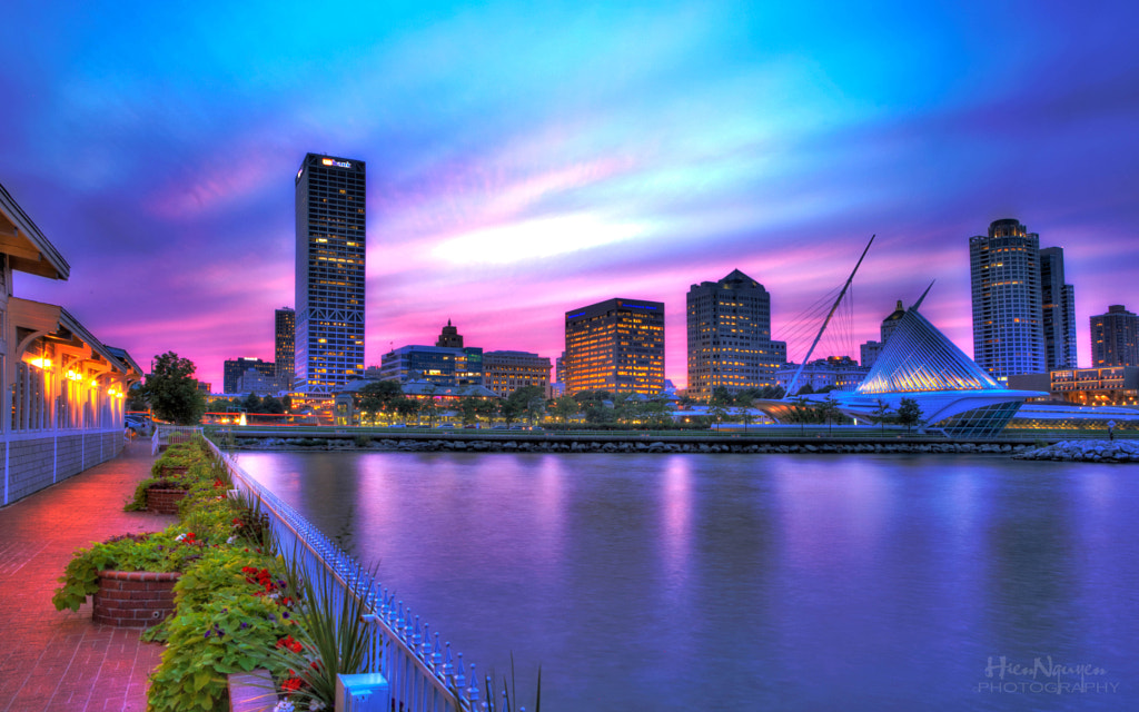 Milwaukee Skyline by Hien Nguyen / 500px