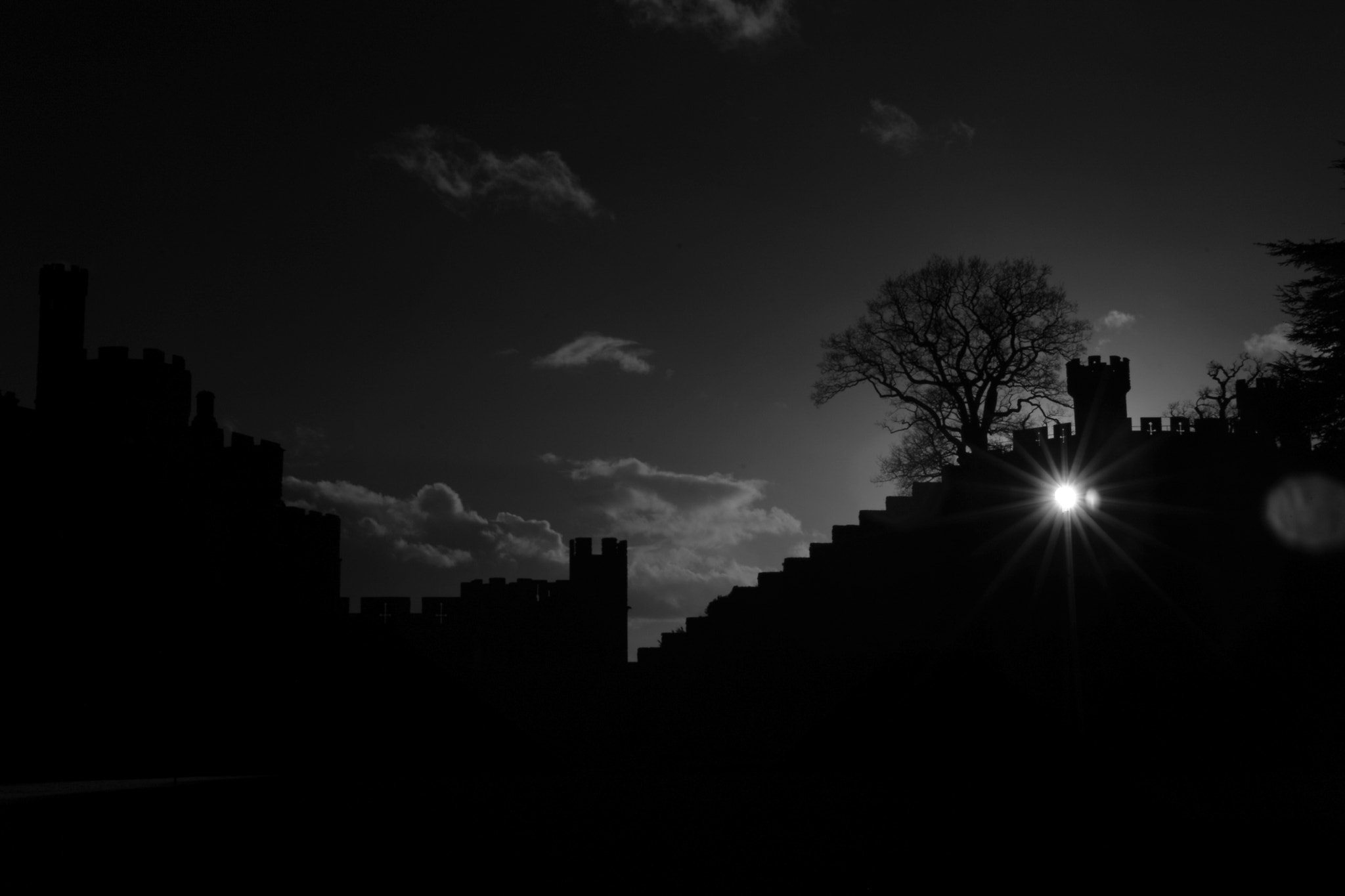 Leica Summarit-M 35mm F2.5 sample photo. Castle in black and white photography