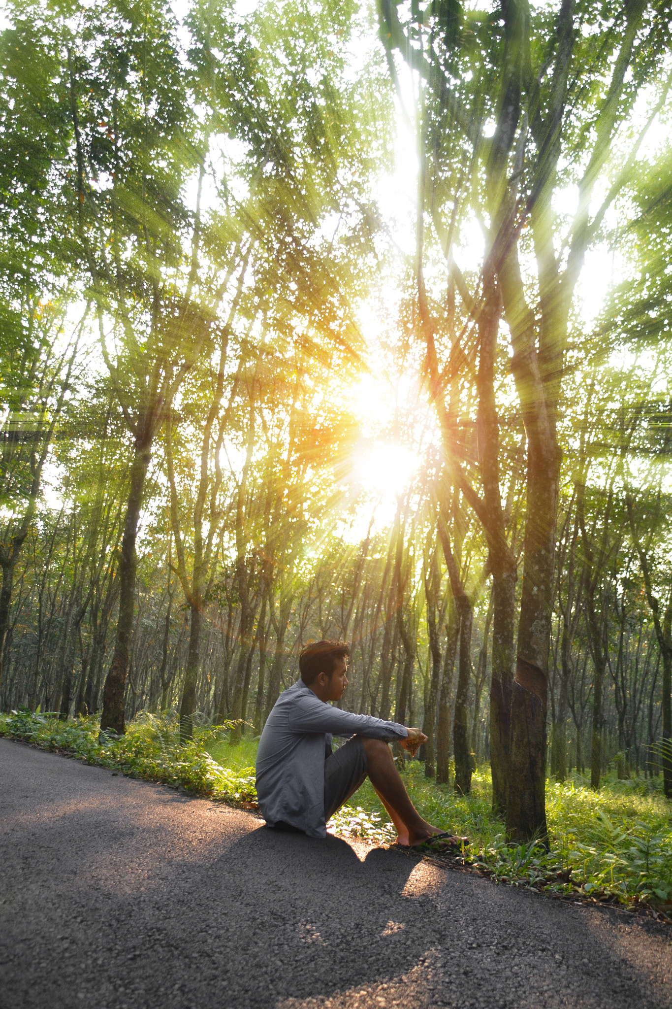 Sigma 18-200mm F3.5-6.3 DC OS HSM sample photo. Ray of light and me photography