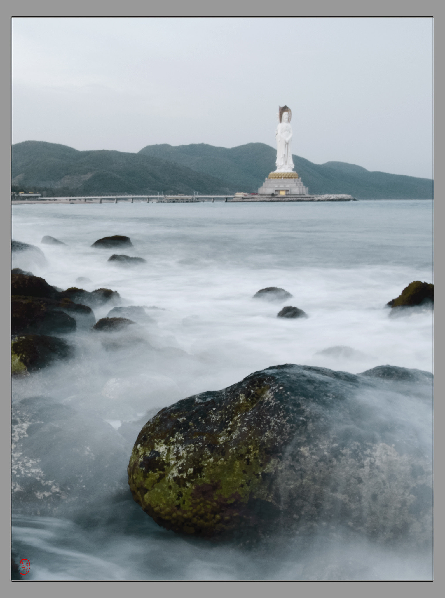 Nikon 1 Nikkor 11-27.5mm F3.5-5.6 sample photo. 108米海上观音 photography