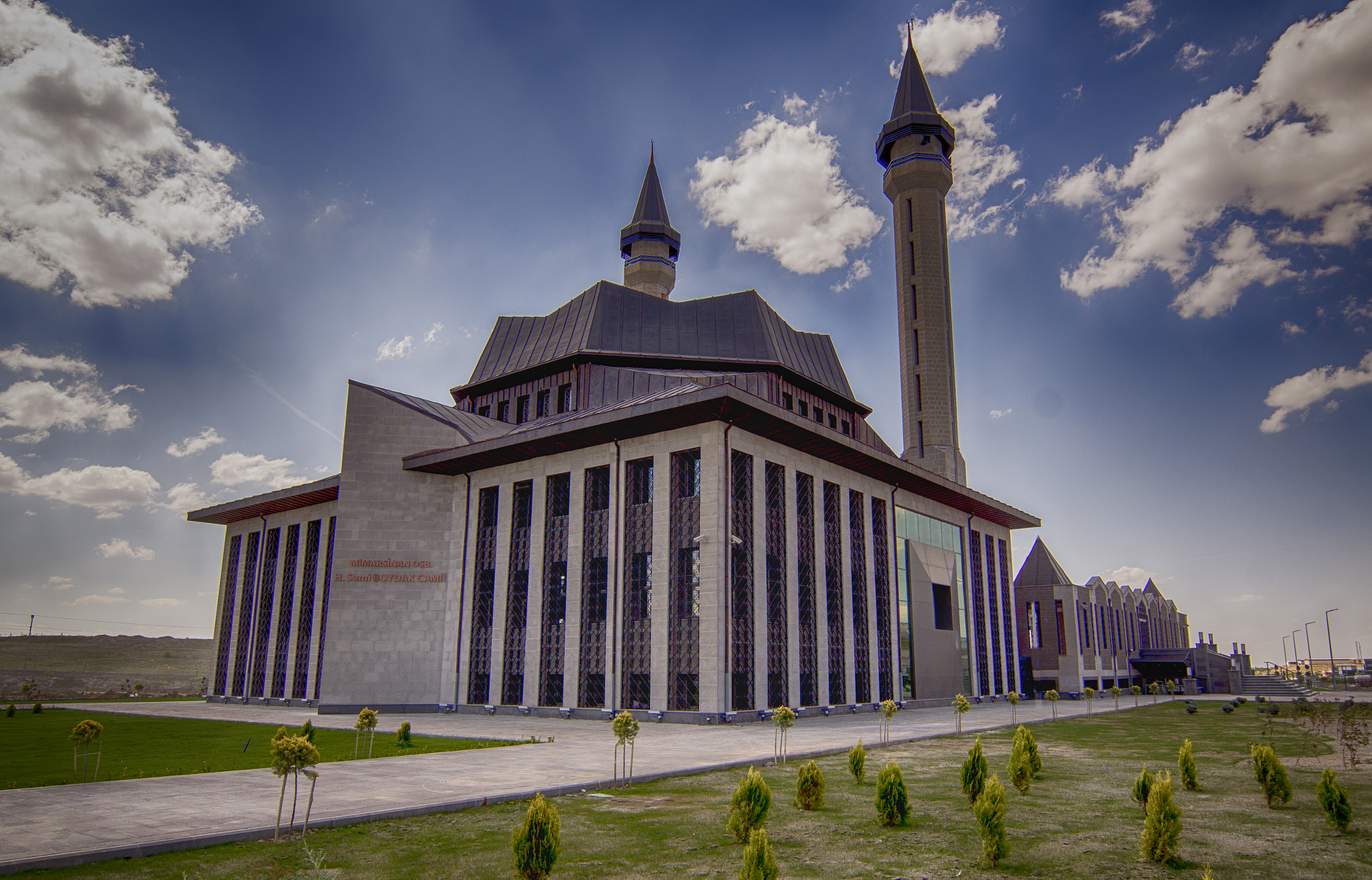 Sony SLT-A58 + 20mm F2.8 sample photo. H. sami boydak cami mimarsinan organize - mimarali photography