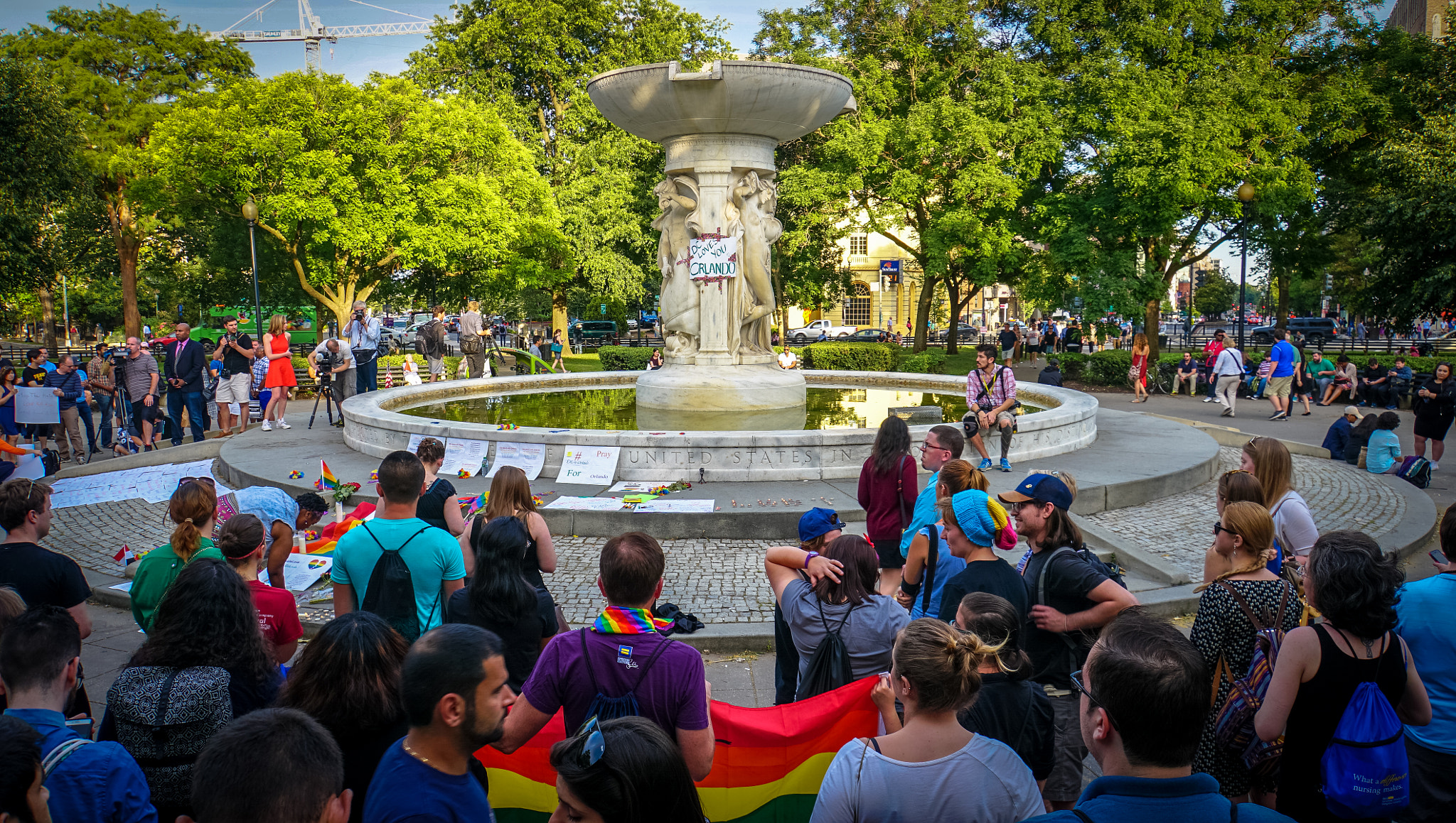 Sony a6300 + Sony E 18-200mm F3.5-6.3 OSS sample photo. 2016.06.13 from dc to orlando vigils 06072 photography