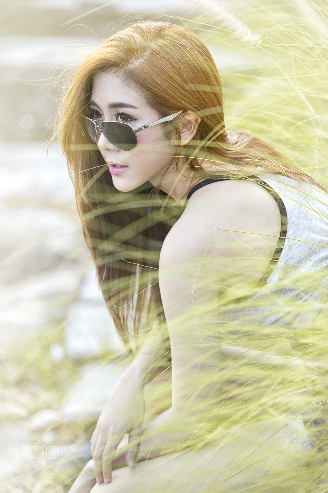 70-200mm F2.8 sample photo. Model : mint phunchisa photography