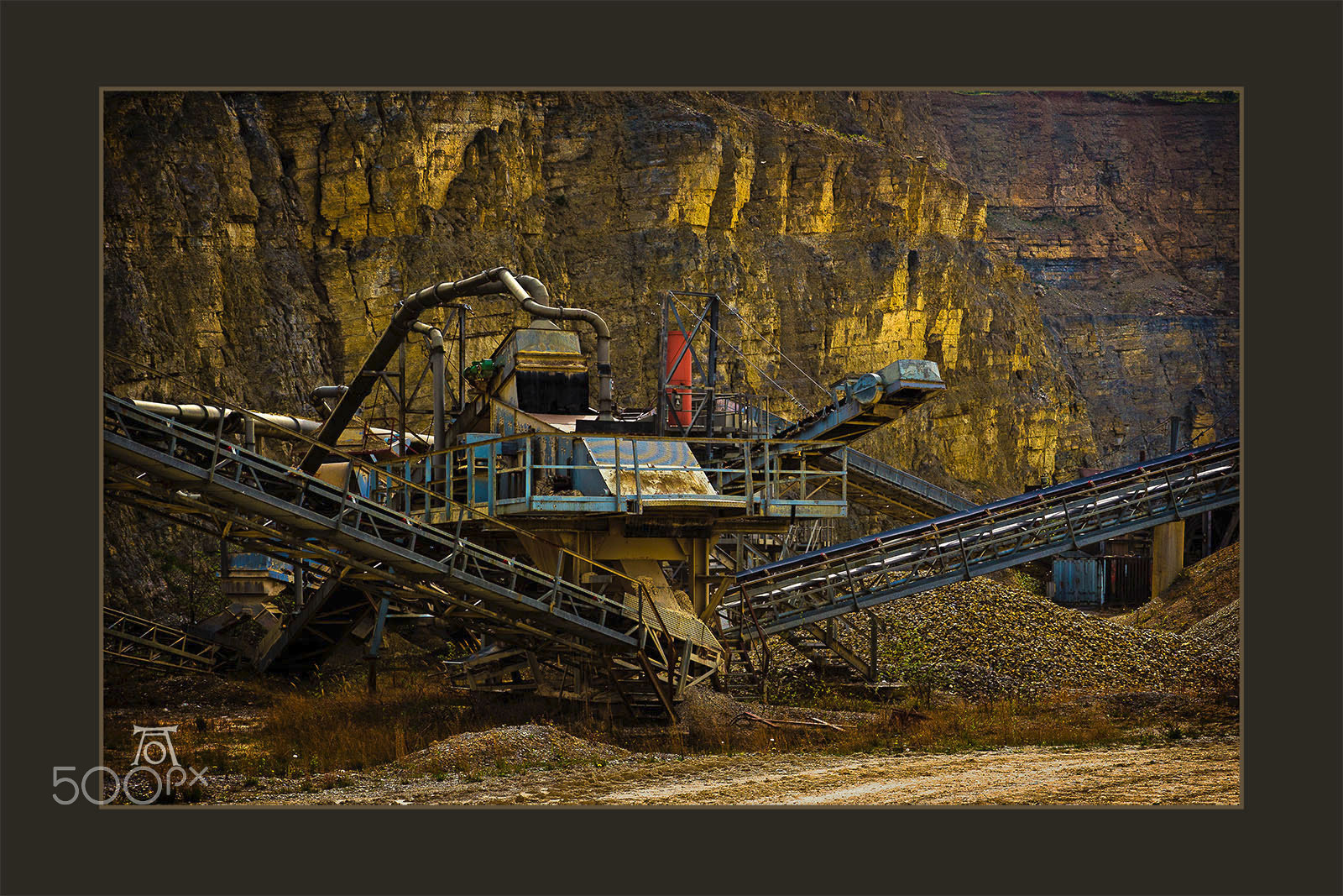 Panasonic Lumix DMC-GH3 sample photo. Stone quarry photography
