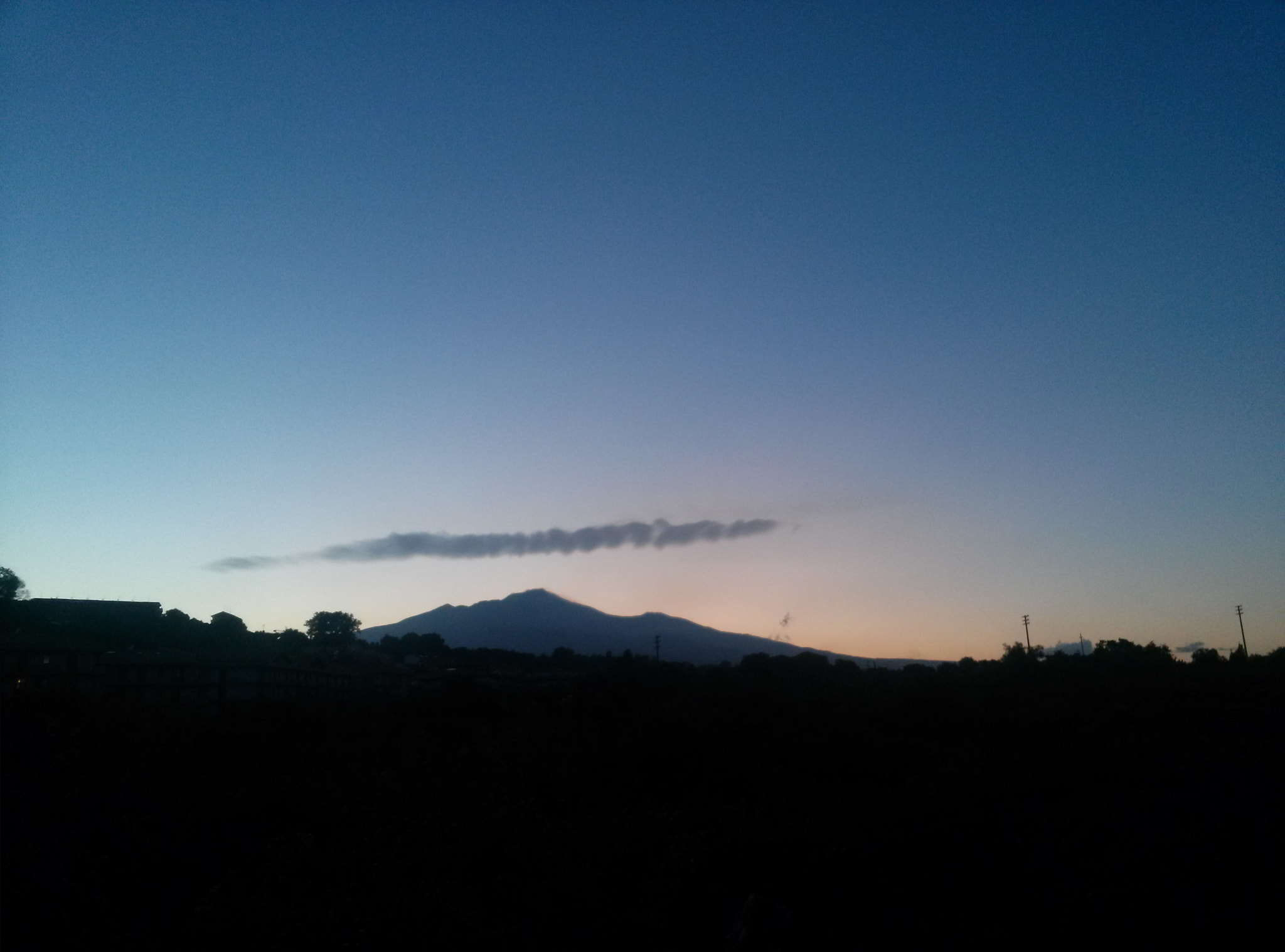 LG Optimus G sample photo. Mount etna photography