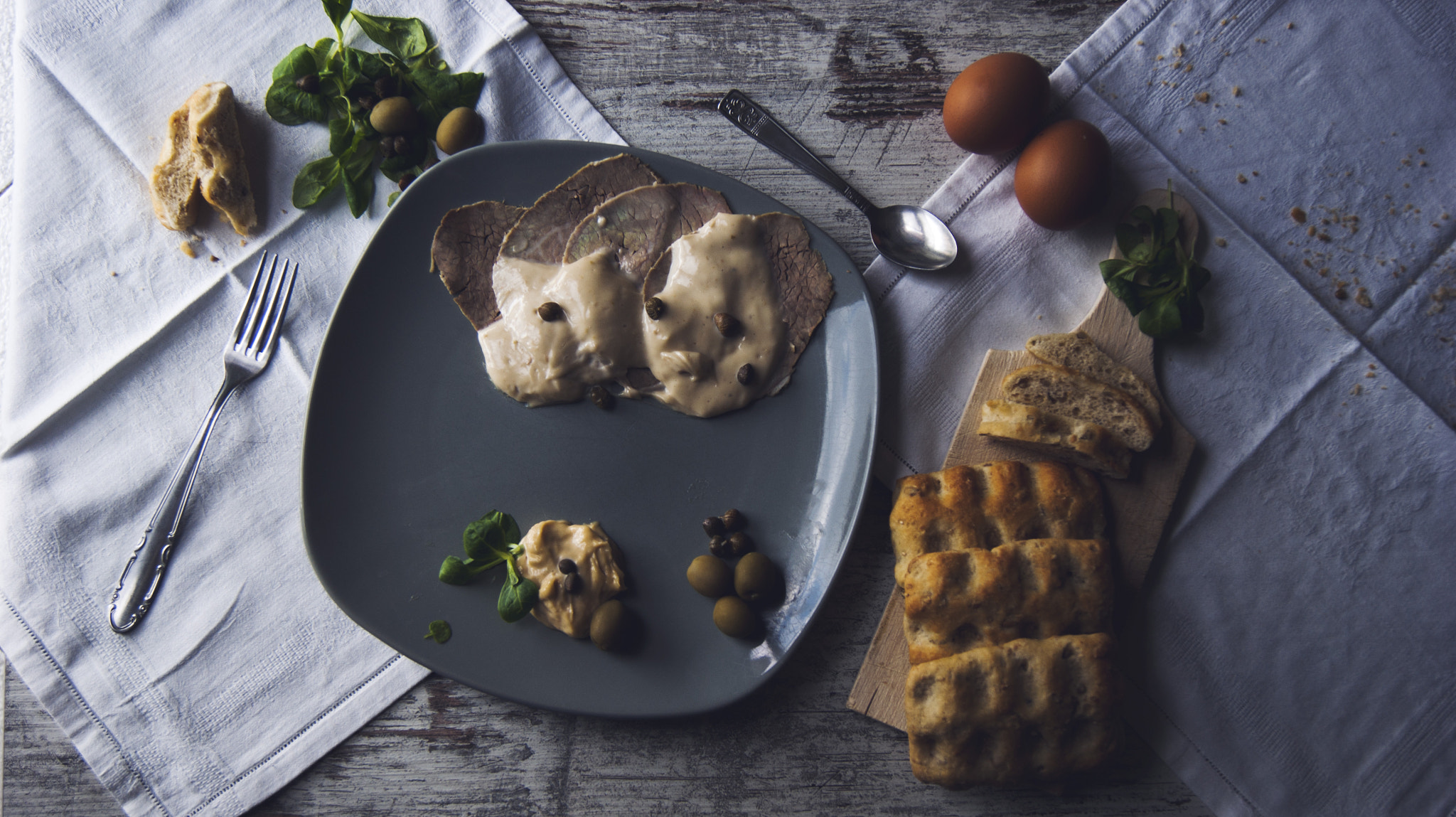 Sony Alpha DSLR-A290 + Sony DT 18-55mm F3.5-5.6 SAM sample photo. Vitello tonnato, from piedmont with love #01 photography
