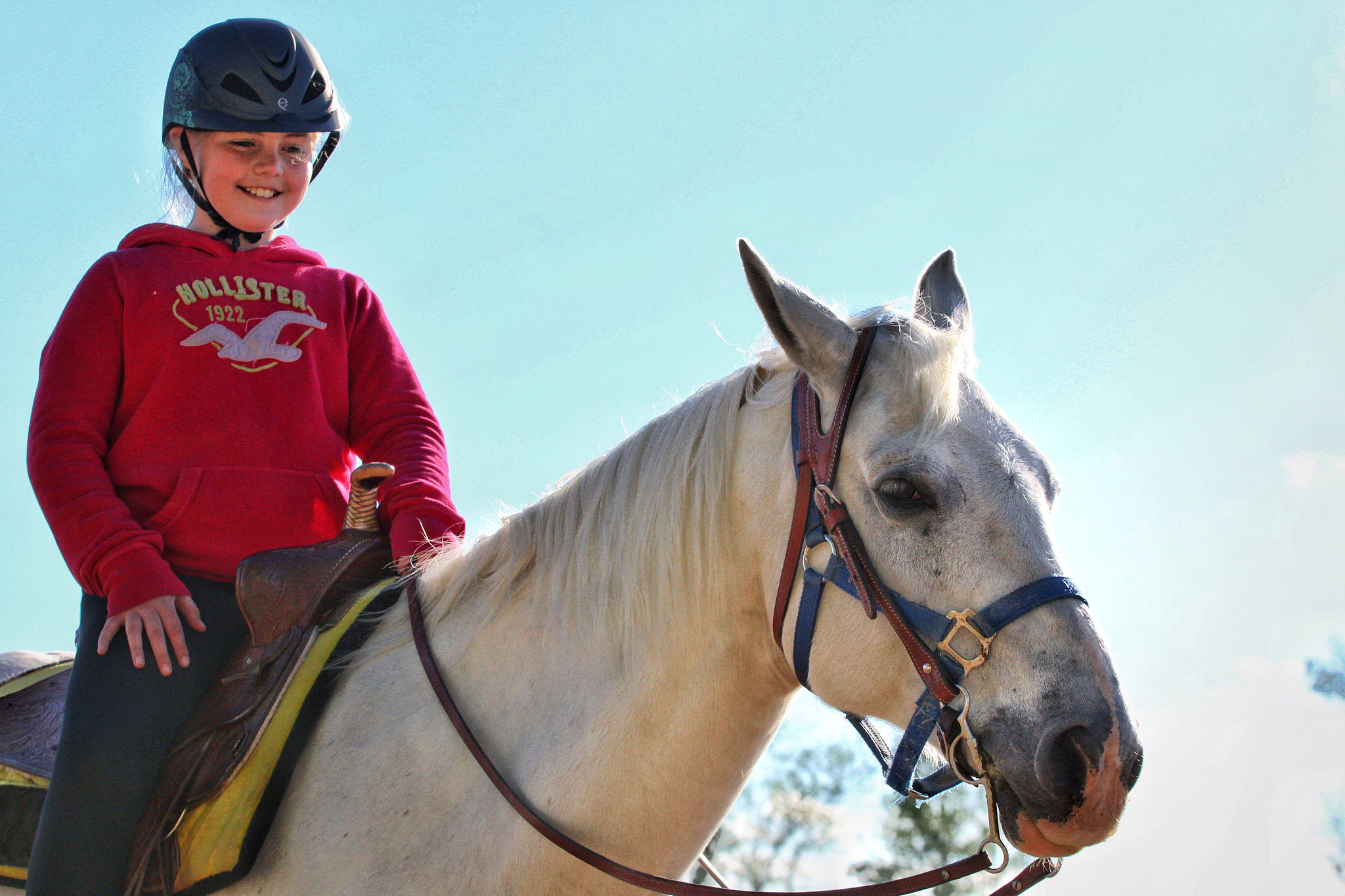 Canon EF 70-200mm F4L USM sample photo. Horse and girl photography