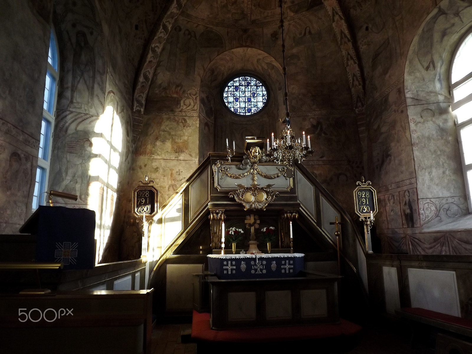 Fujifilm FinePix S3400 sample photo. Old church interior photography