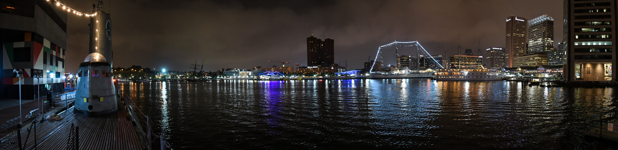 Nikon D500 sample photo. Baltimore harbor photography