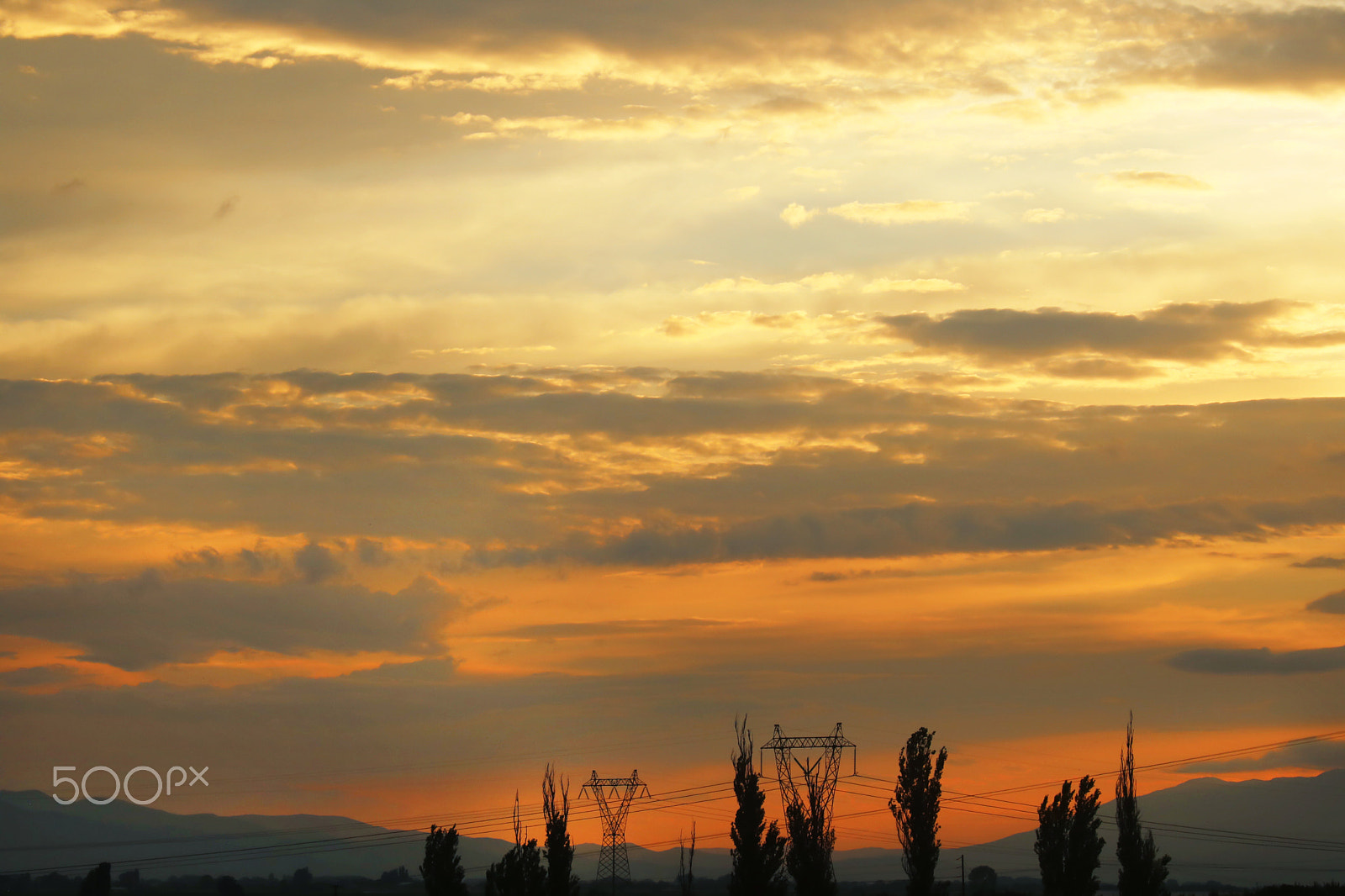 Canon EF 28-135mm F3.5-5.6 IS USM sample photo. Sundown over therma, greece photography