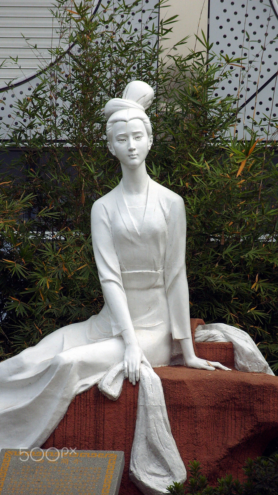 Samsung KENOX S1050  / Samsung S1050 sample photo. Statue of xishi photography