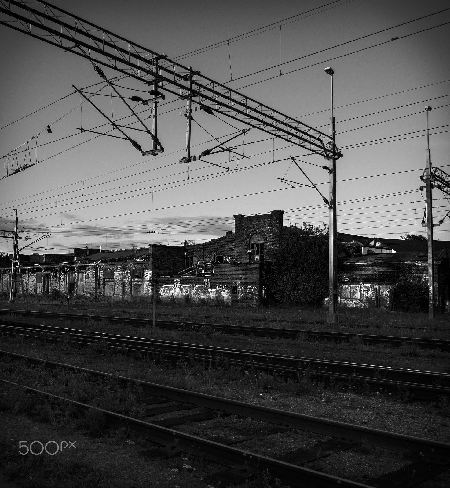 LUMIX G VARIO 14-42/F3.5-5.6 II sample photo. Abandoned photography