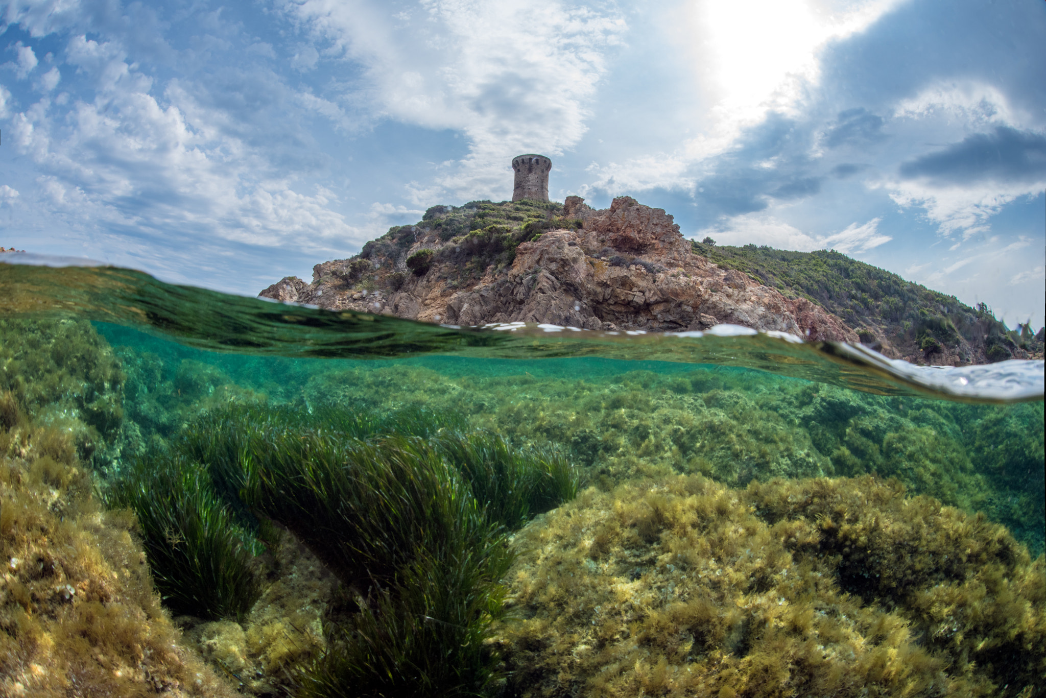 Nikon D750 + Sigma 15mm F2.8 EX DG Diagonal Fisheye sample photo. Tour génoise de fautea photography