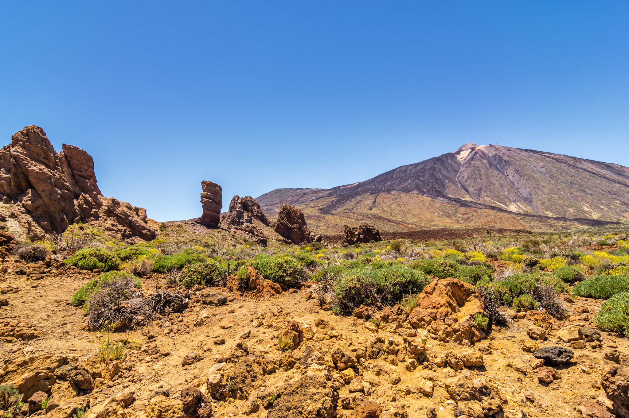 Pentax K-3 sample photo. Teide and roques de garcia photography