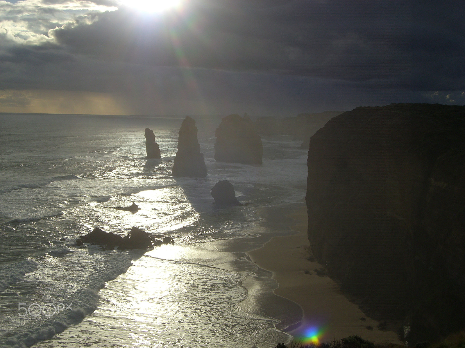 CASIO EX-S770 sample photo. Great ocean road photography