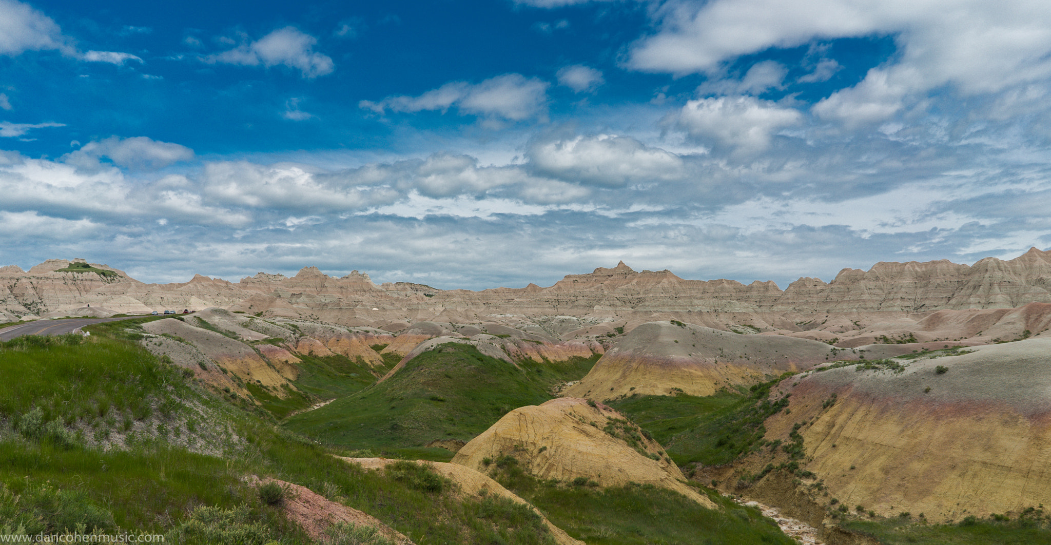 Sony a7S II + Sony FE 28mm F2 sample photo. Badlands mini panorama photography