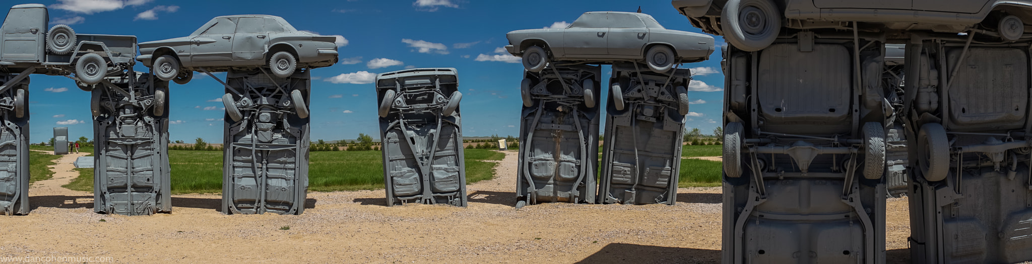 Sony FE 28mm F2 sample photo. Carhenge photography