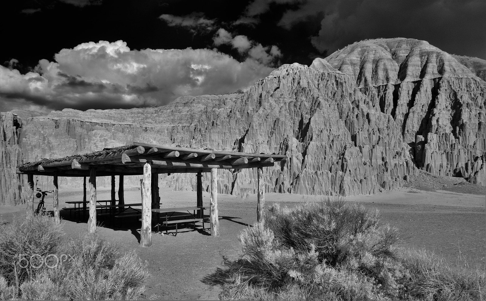 Nikon D3X sample photo. Cathederal gorge in nevada photography