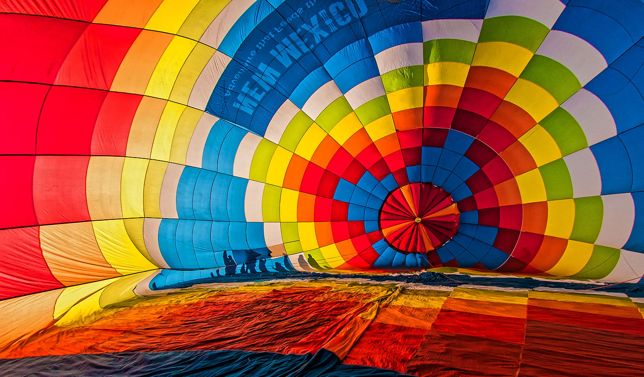 Nikon AF DX Fisheye-Nikkor 10.5mm F2.8G ED sample photo. Balloon mosaic photography