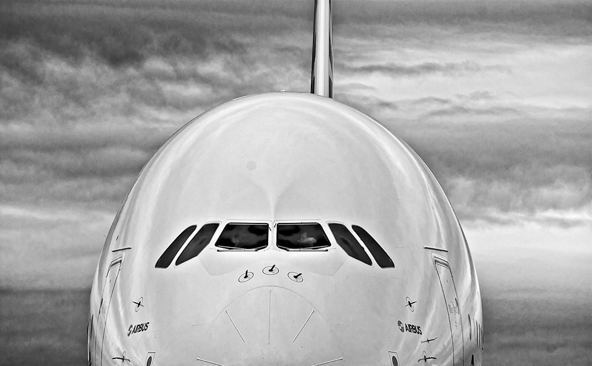 Nikon D200 + Sigma 50-150mm F2.8 EX APO DC HSM sample photo. Airbus a380 at la bourget airshow 2011 photography