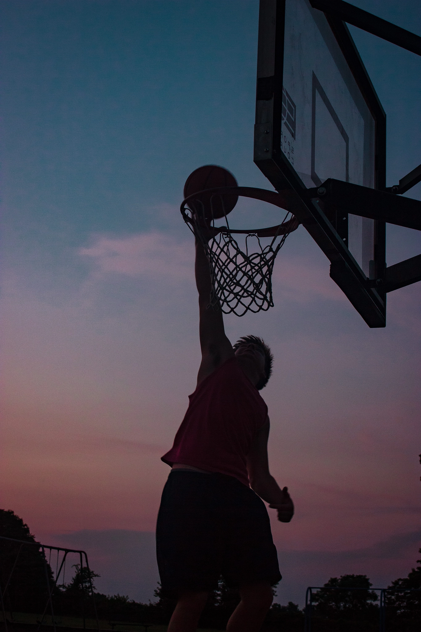 Canon EF 35-80mm f/4-5.6 sample photo. Cotton candy basketball player photography