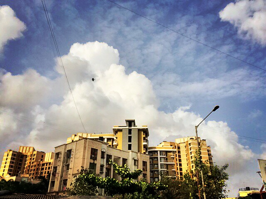 Apple iPhone6,2 sample photo. #iphonography #iphonesia #naturephotography #sky #clouds  #nature #naturelovers #mumbai photography