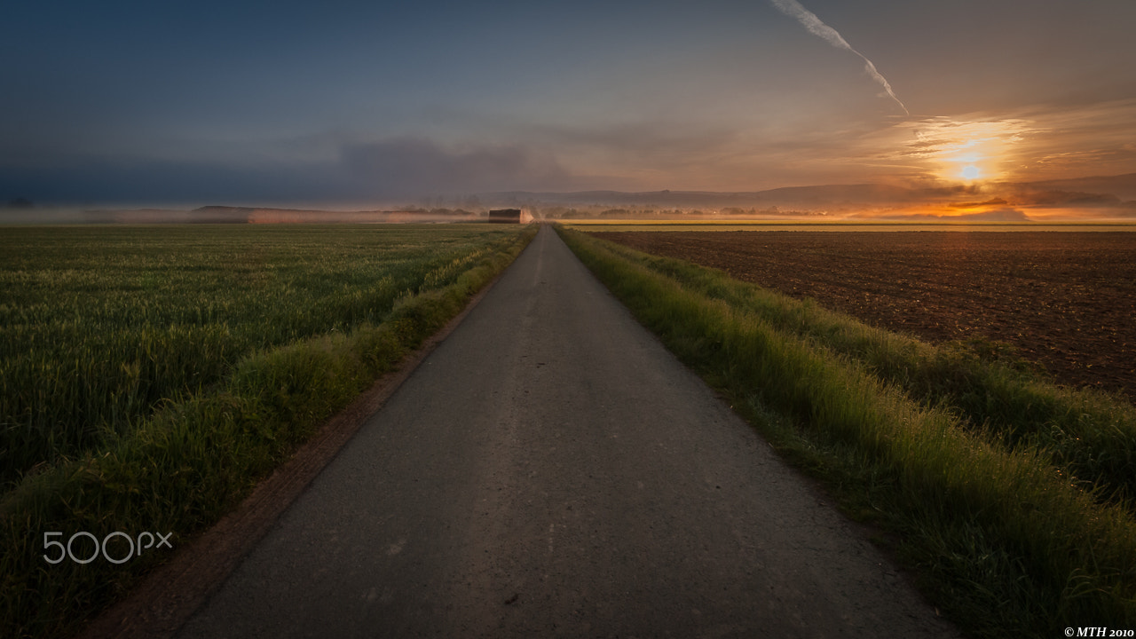 Sigma 10-20mm F4-5.6 EX DC HSM sample photo. Sunrise at edertal photography