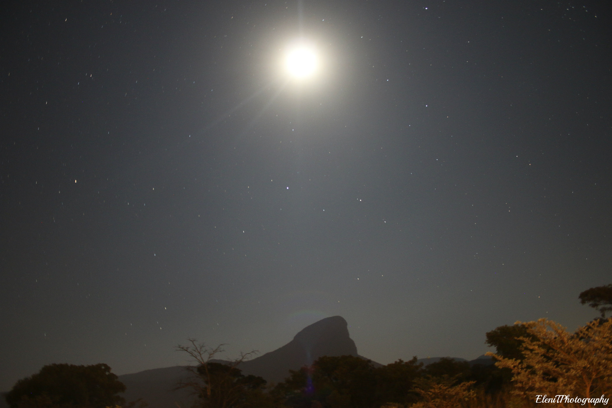 Canon EF-S 18-55mm F3.5-5.6 sample photo. Starry starry night photography