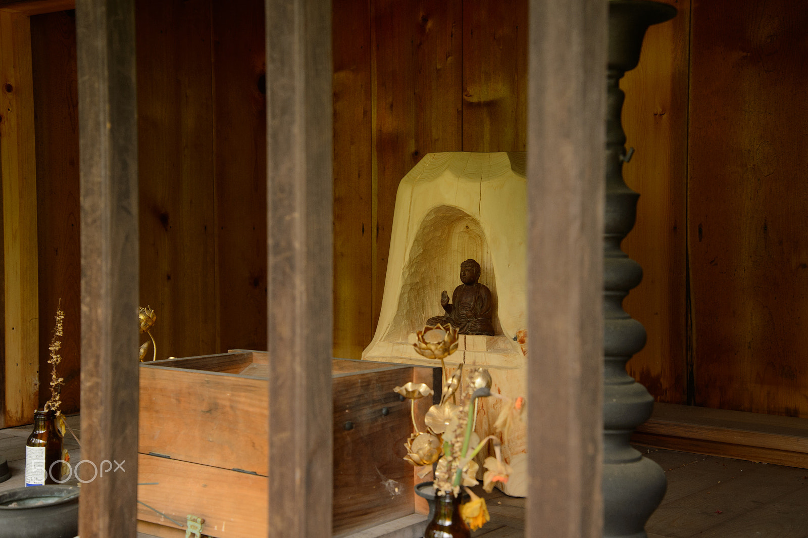 Nikon Df sample photo. Buddha statue photography