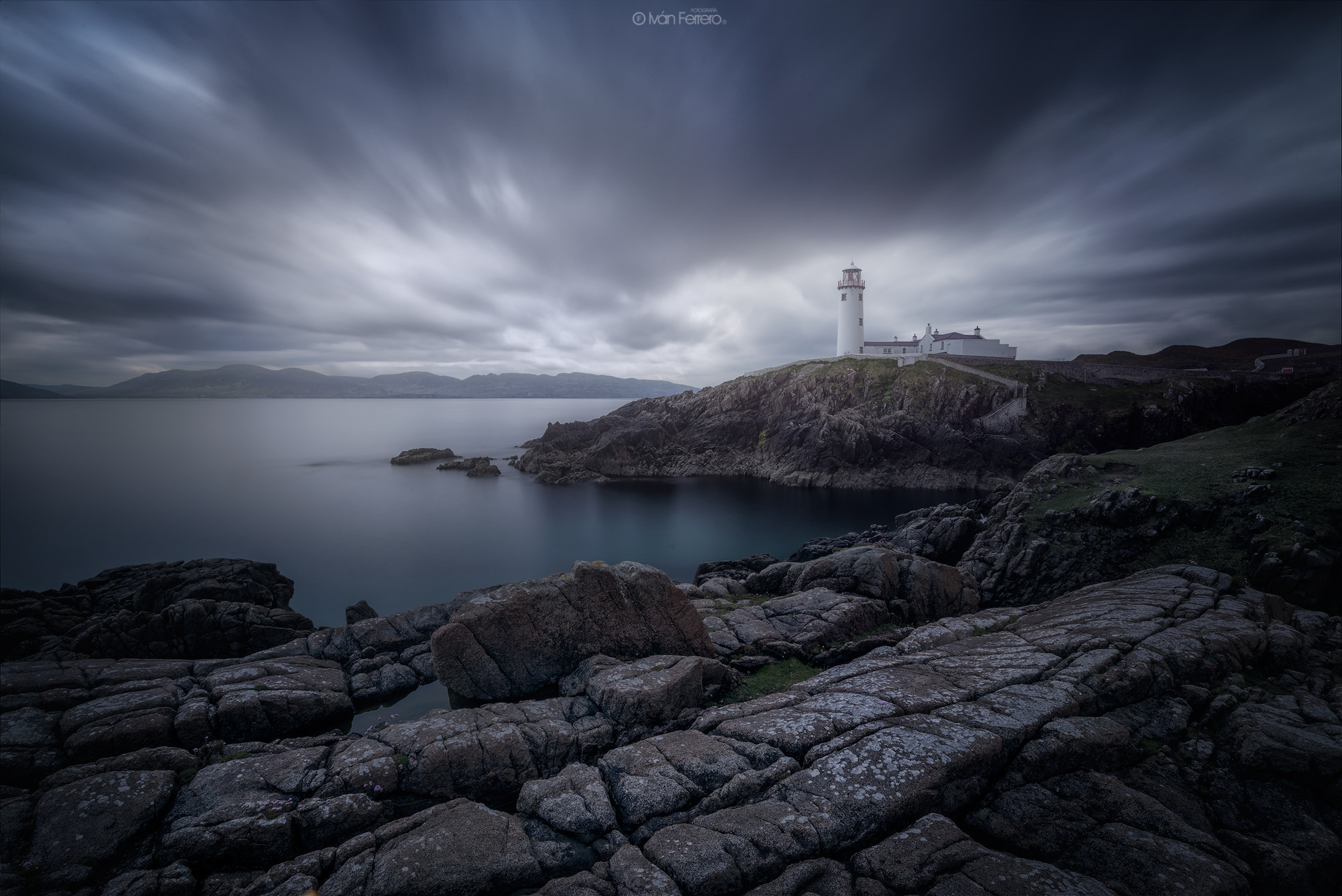 Tamron SP 15-30mm F2.8 Di VC USD sample photo. Lighthouse in blue photography