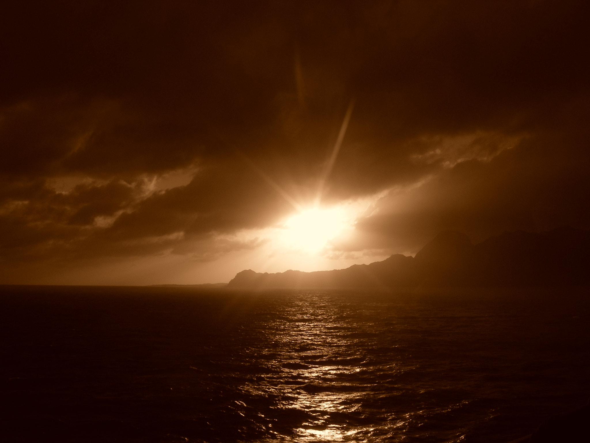 Olympus C70Z,C7000Z sample photo. Sunset , nawiliwili, hawaii. photography