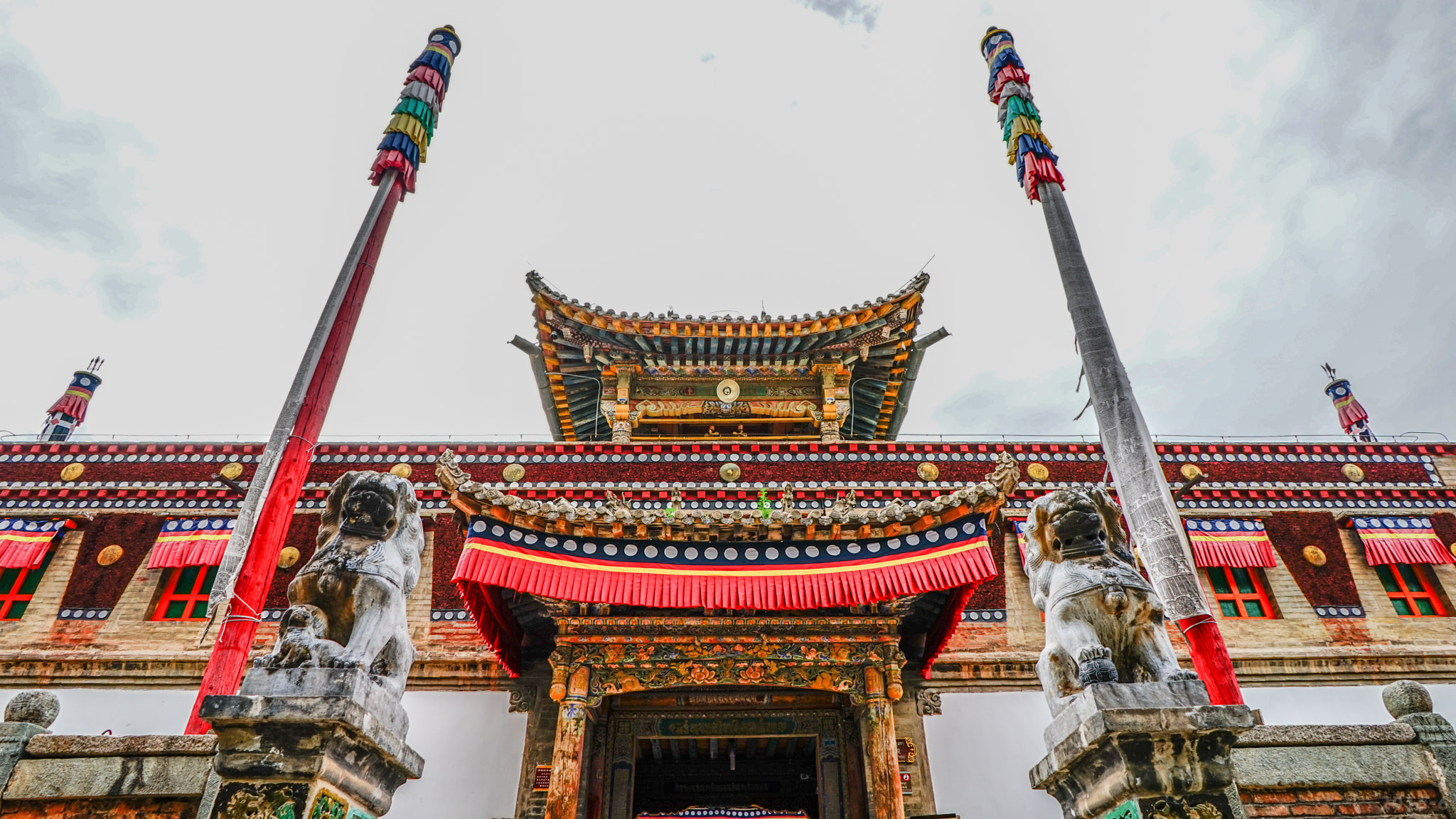 Sony a7 + FE 21mm F2.8 sample photo. 塔尔寺 photography