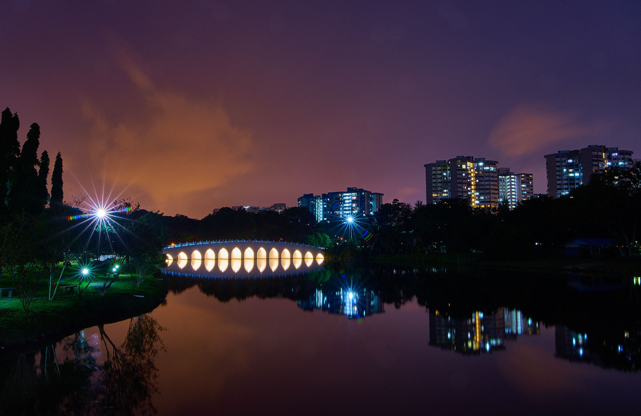 Sony a7R + 16-28mm F2.8 sample photo. Lakeside ,singapore photography