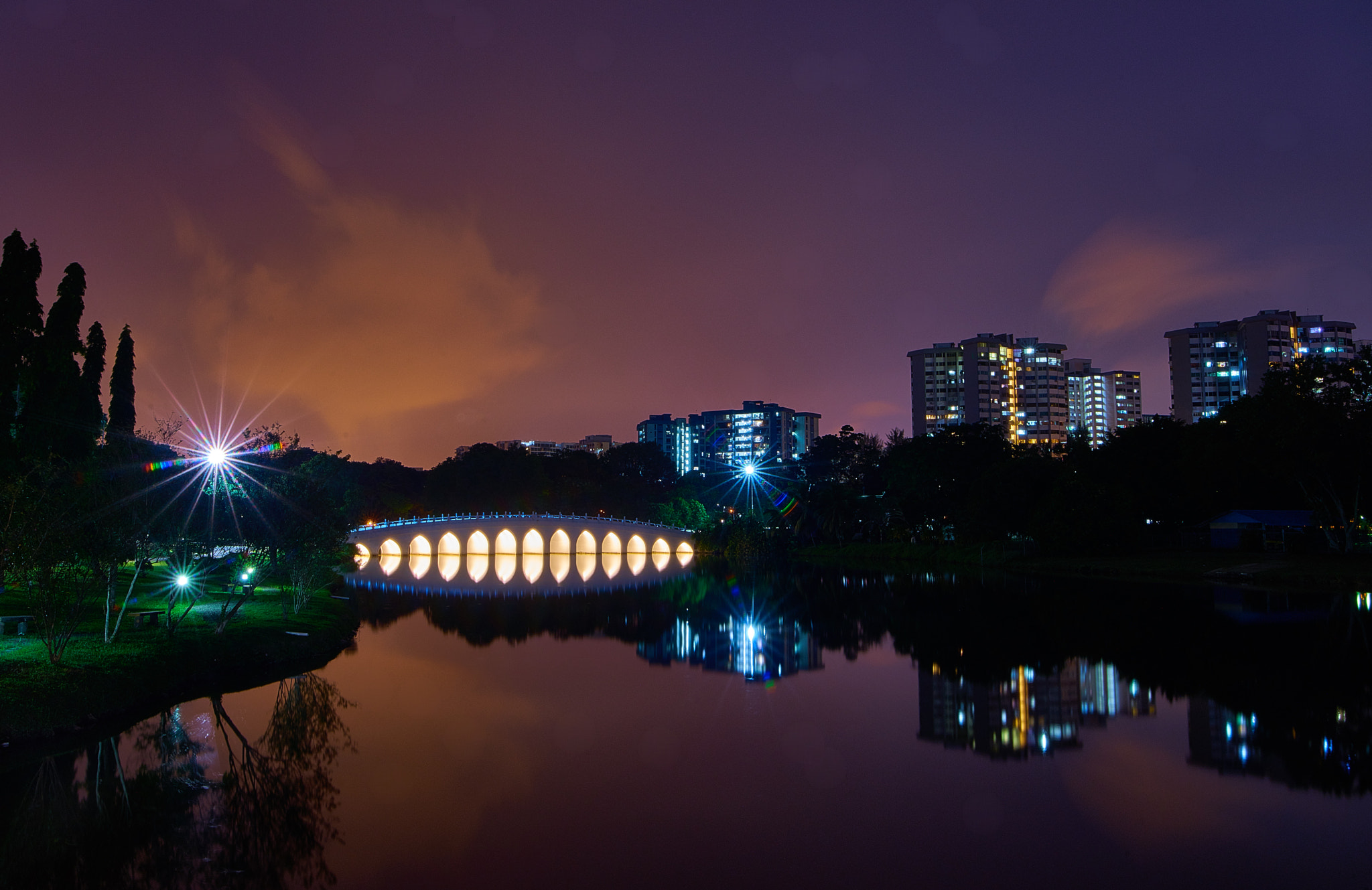 16-28mm F2.8 sample photo. Lakeside ,singapore photography