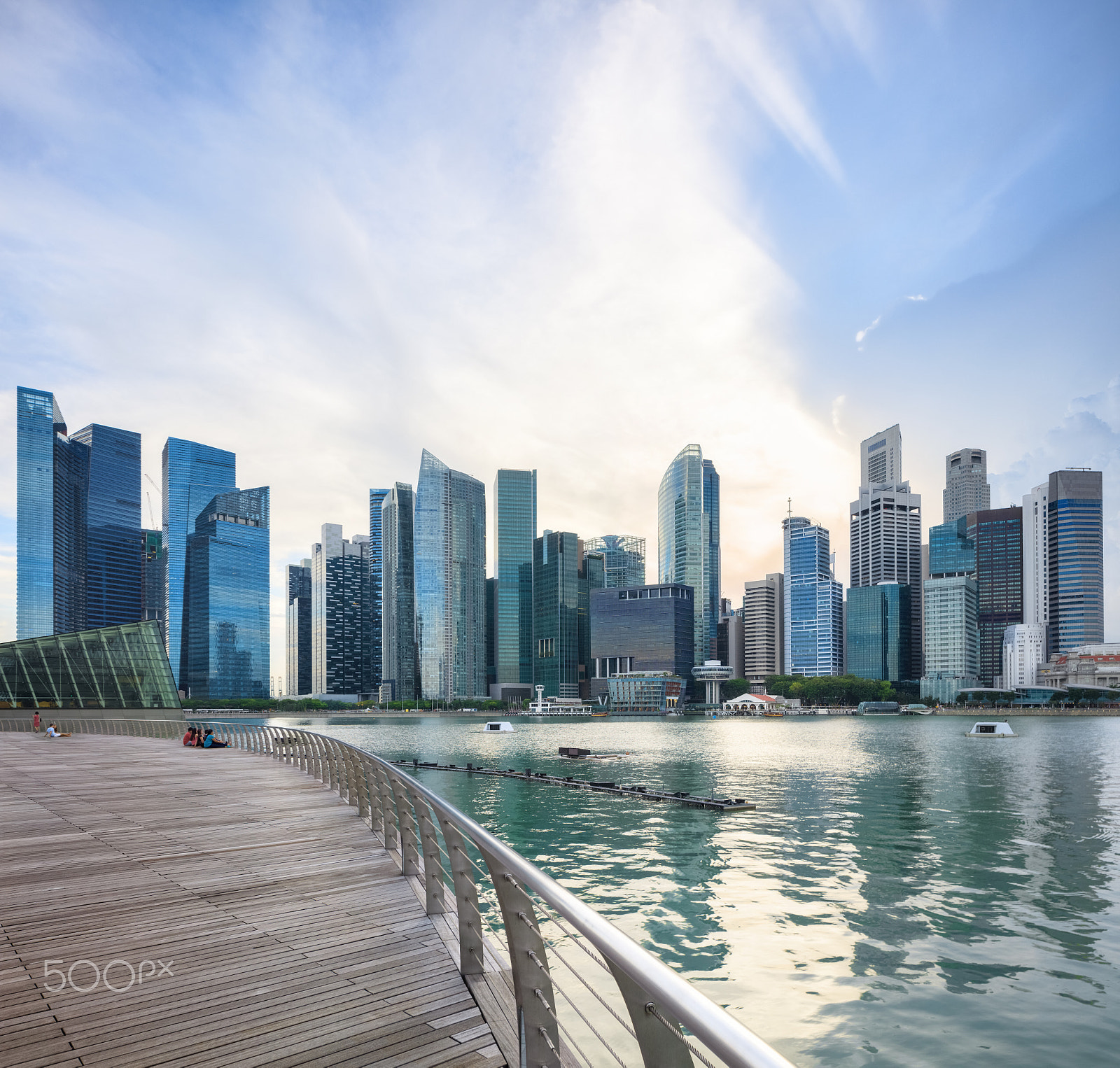 Canon TS-E 24.0mm f/3.5 L II sample photo. View of central singapore skyline photography