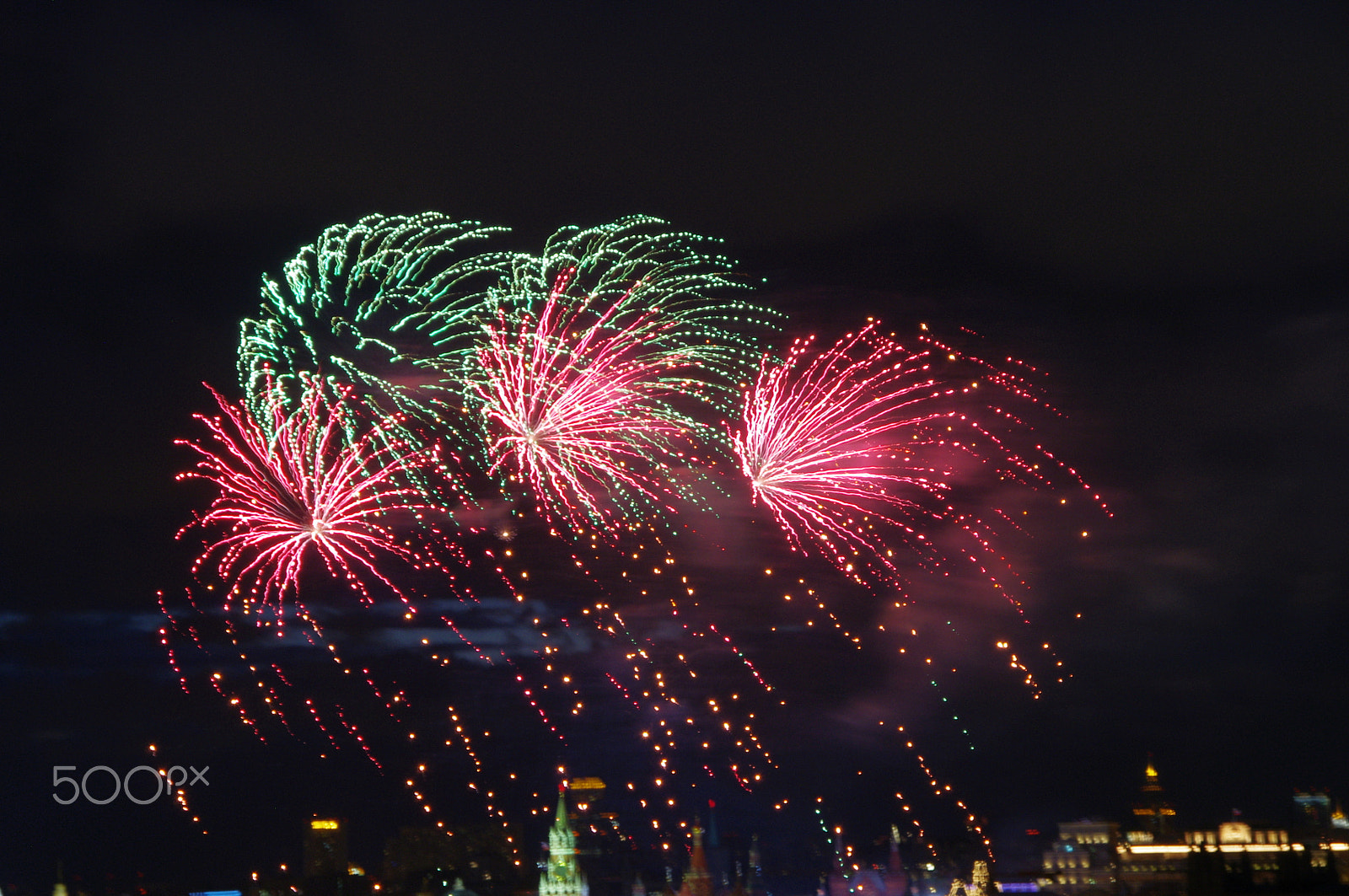 Pentax K-x sample photo. Fireworks 1 photography