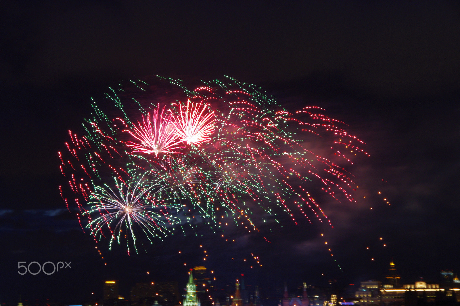 Pentax K-x sample photo. Fireworks 2 photography