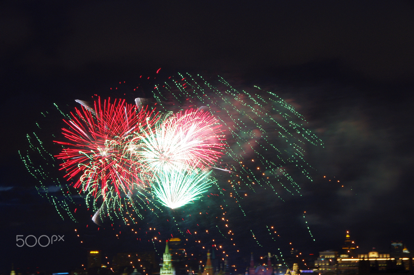 Pentax K-x sample photo. Fireworks 4 photography