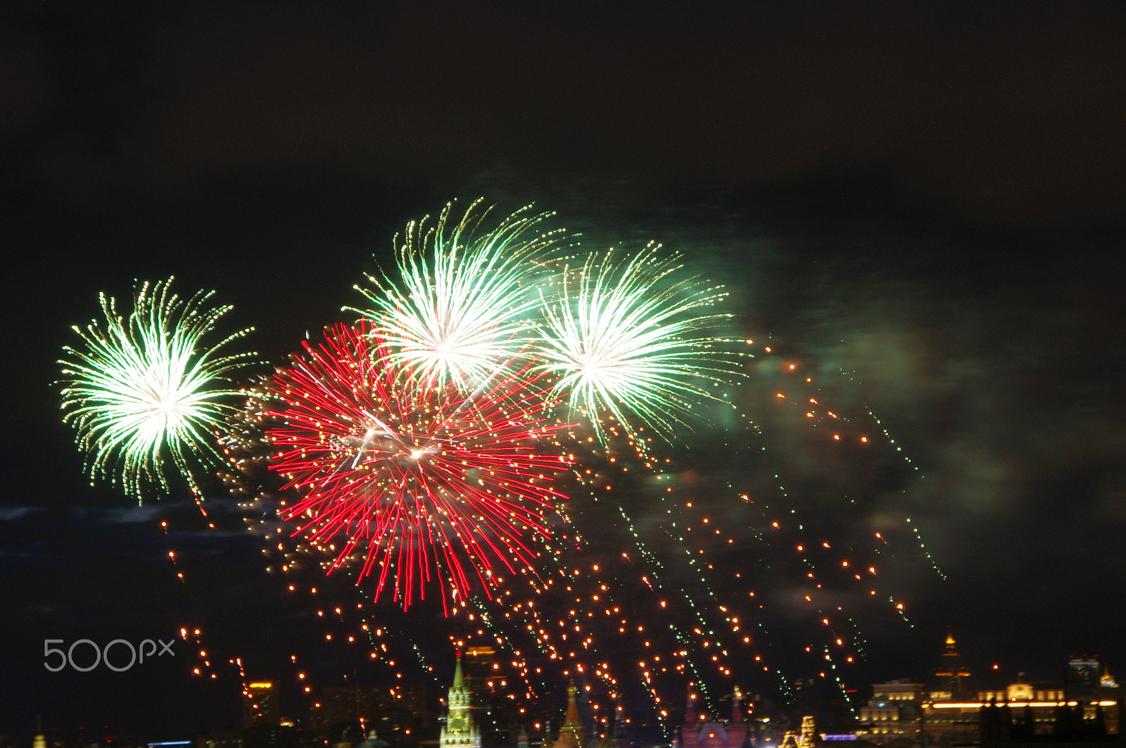 Pentax K-x sample photo. Fireworks 3 photography