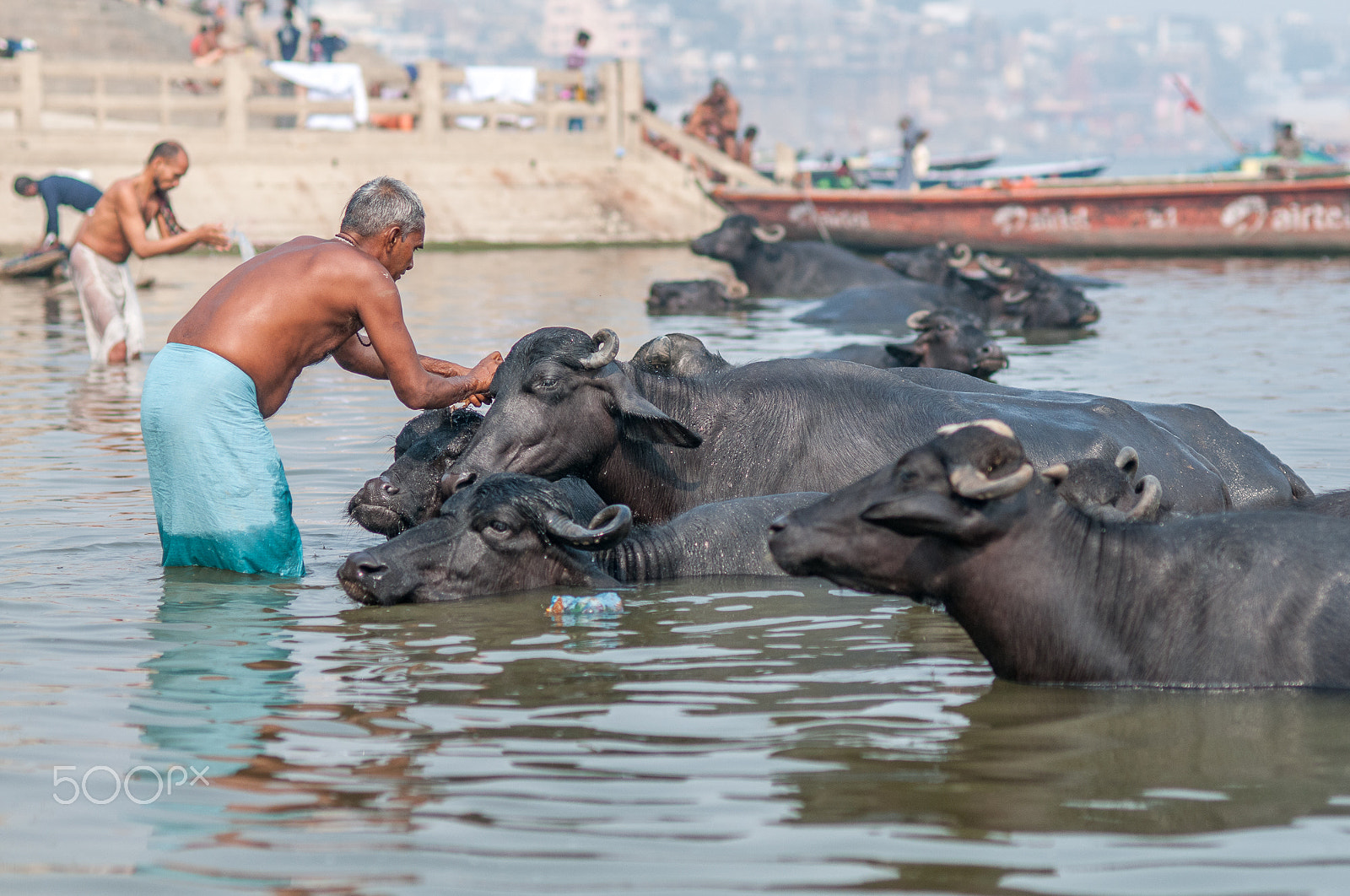 Nikon D300 + Nikon AF Nikkor 85mm F1.8D sample photo. From varanasi photography