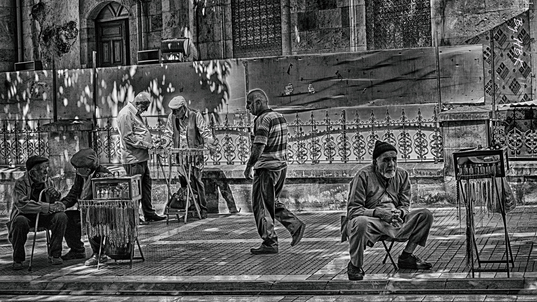 Samsung NX 30mm F2 Pancake sample photo. Turkish rosary and perfume seller... ii photography