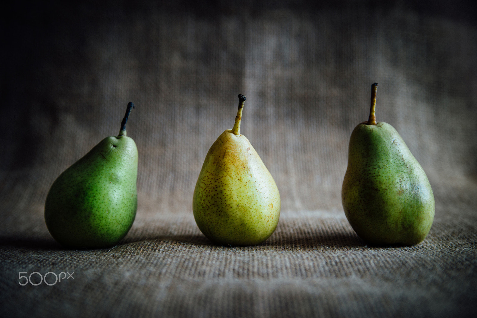 Sony a99 II + Tamron AF 28-75mm F2.8 XR Di LD Aspherical (IF) sample photo. A trio of slightly imperfect pears photography