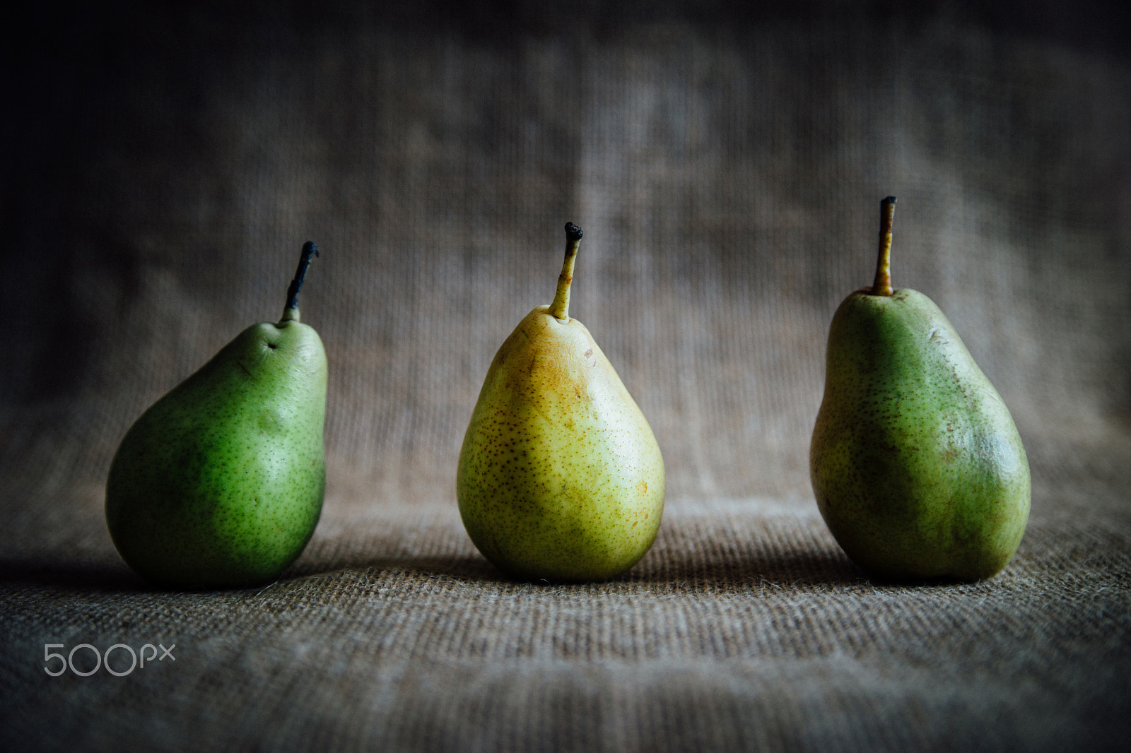 Sony SLT-A99V sample photo. A trio of slightly imperfect pears photography