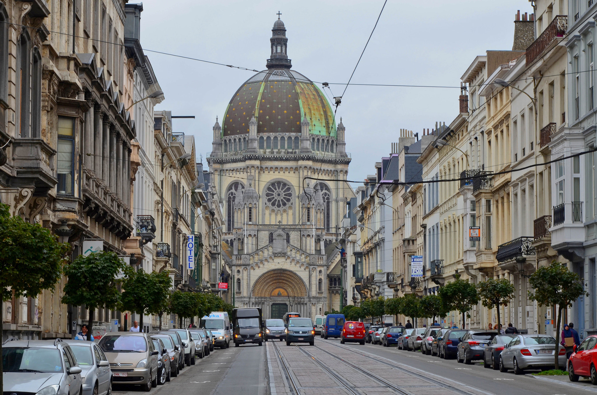 Nikon D5100 + Nikon AF Fisheye-Nikkor 16mm F2.8D sample photo. Brussels photography