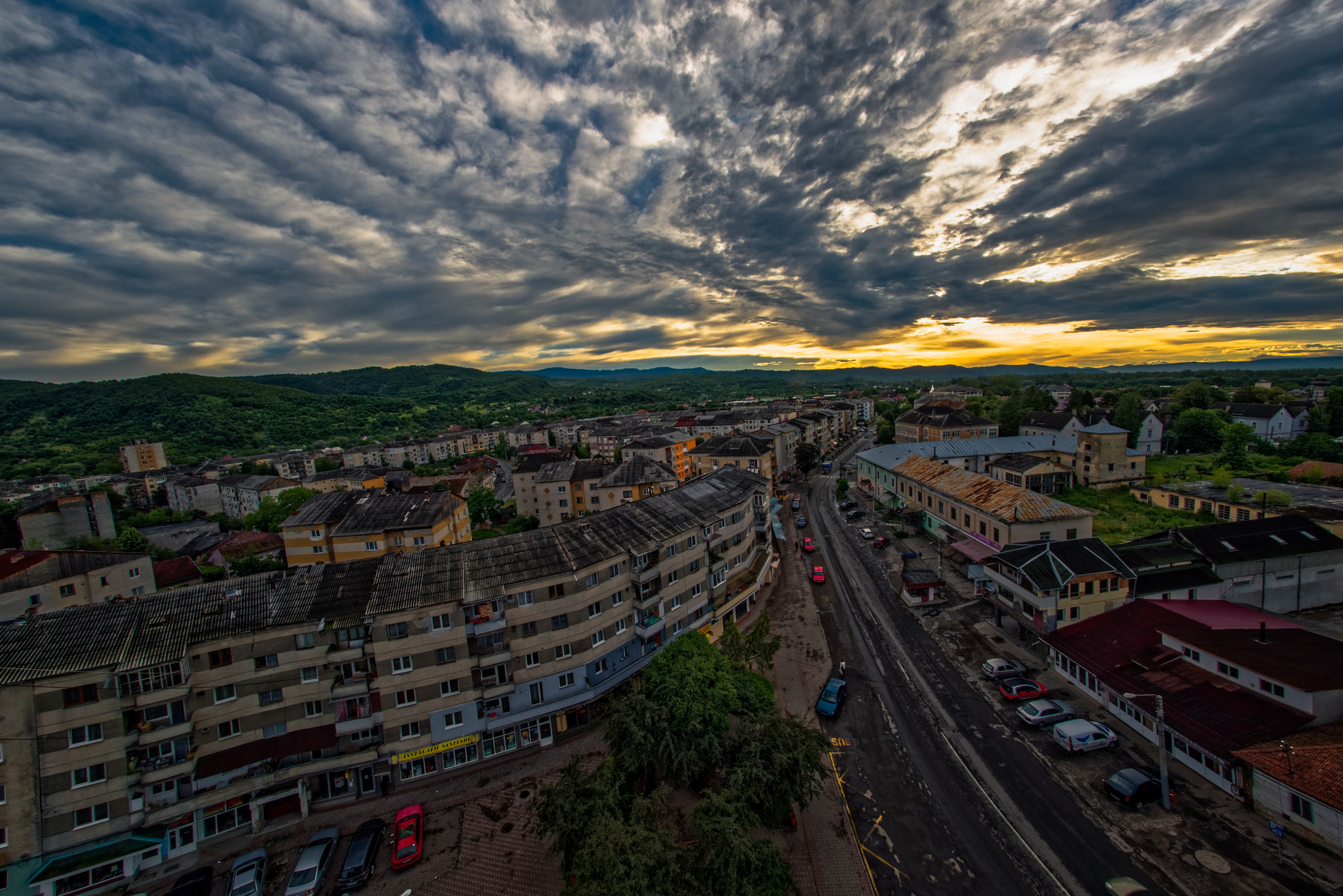 Samyang 12mm F2.8 ED AS NCS Fisheye sample photo. Looking to west photography