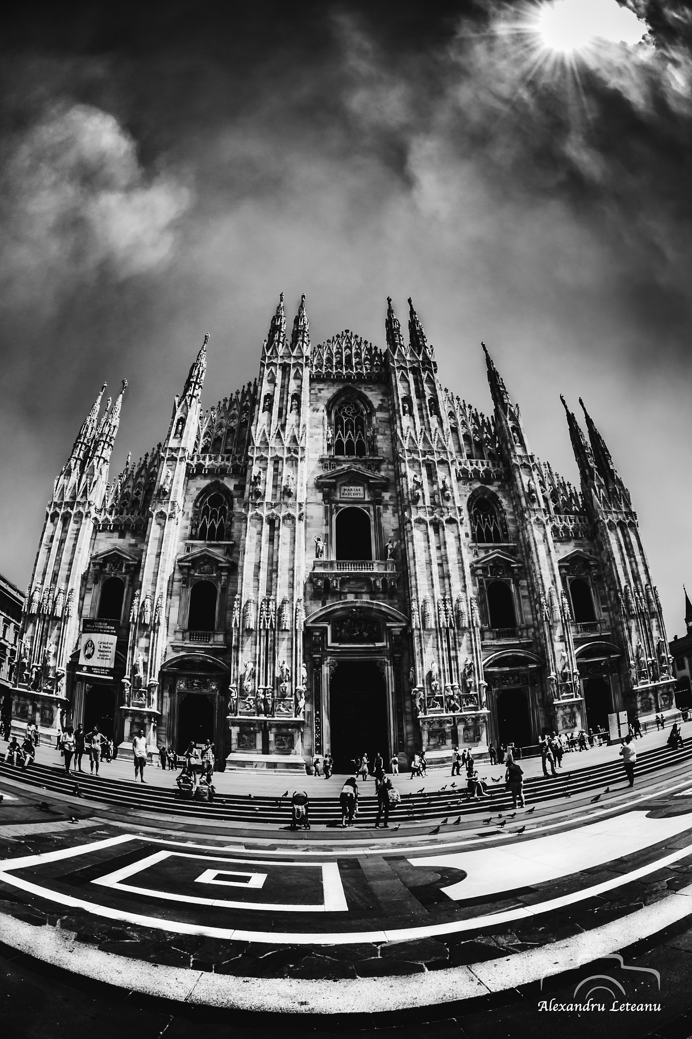 Nikon AF DX Fisheye-Nikkor 10.5mm F2.8G ED sample photo. Milano photography