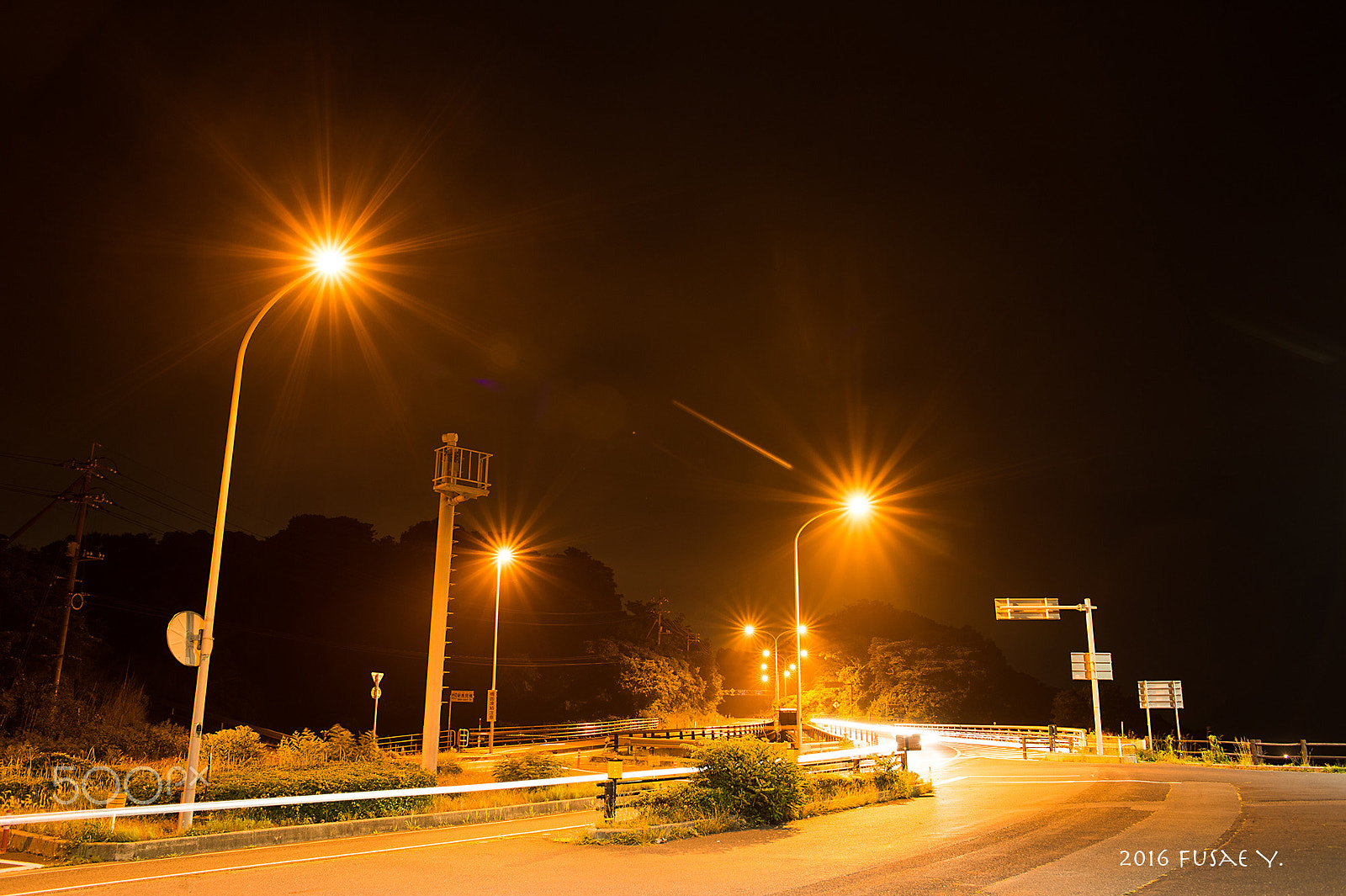 Nikon Df sample photo. Street lights photography
