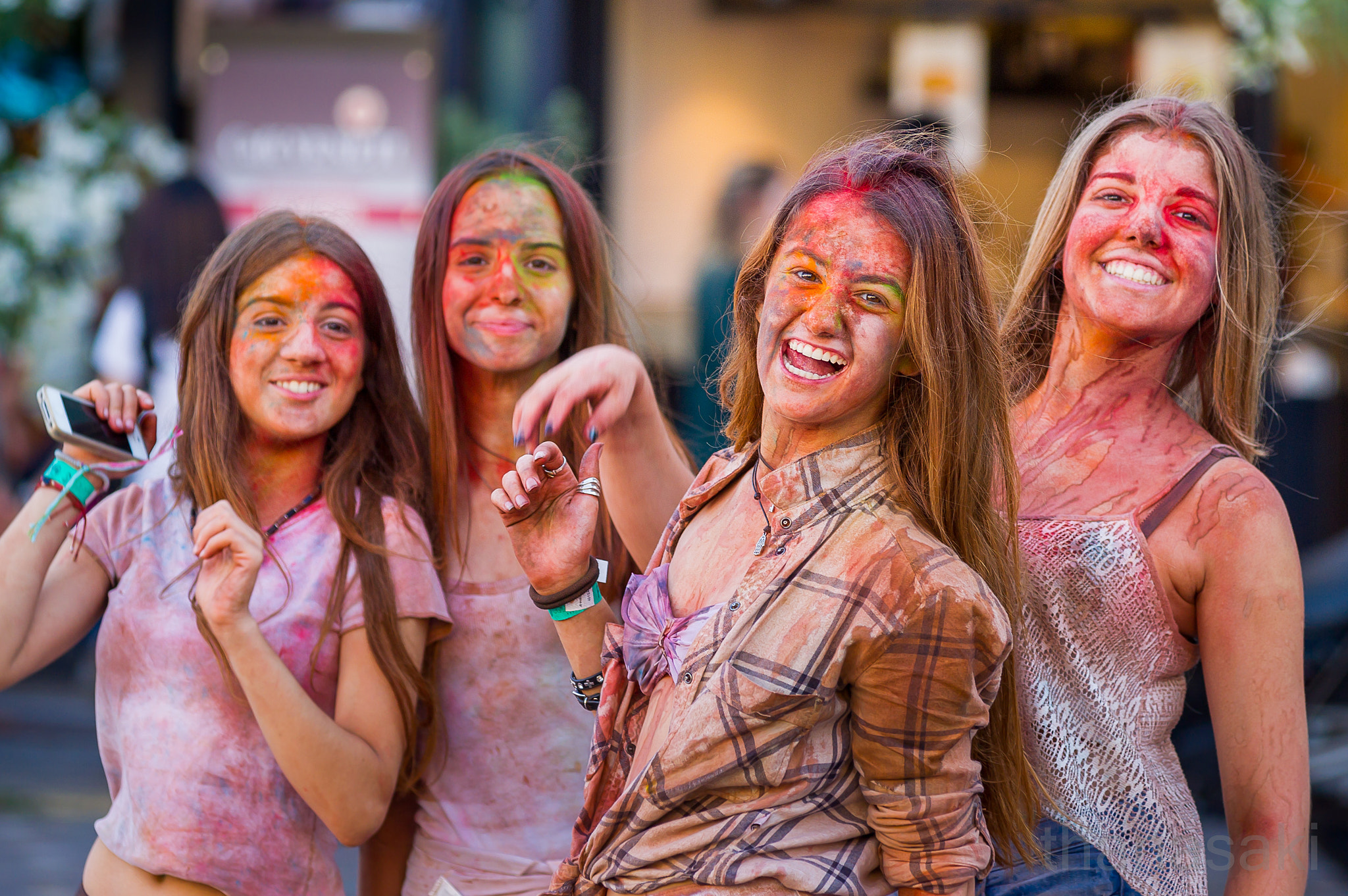 Nikon AF-Nikkor 80-200mm F2.8D ED sample photo. Colours and wild smiles photography